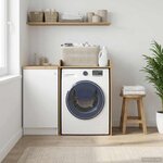 vidaXL Armoire pour machine à laver Chêne artisan 67 5 x 62 x 97 cm