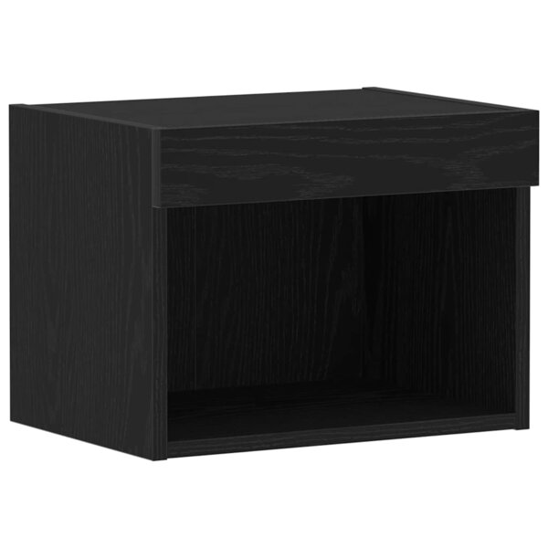 vidaXL Ensemble meuble TV Chêne noir 40 x 30 x 30 cm Bois d'ingénierie