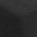 vidaXL Canapé-lit pliable Noir 60 x 70 x 41 cm Tissu