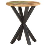 vidaXL Table d'appoint 48x48x56 cm Bois de récupération massif