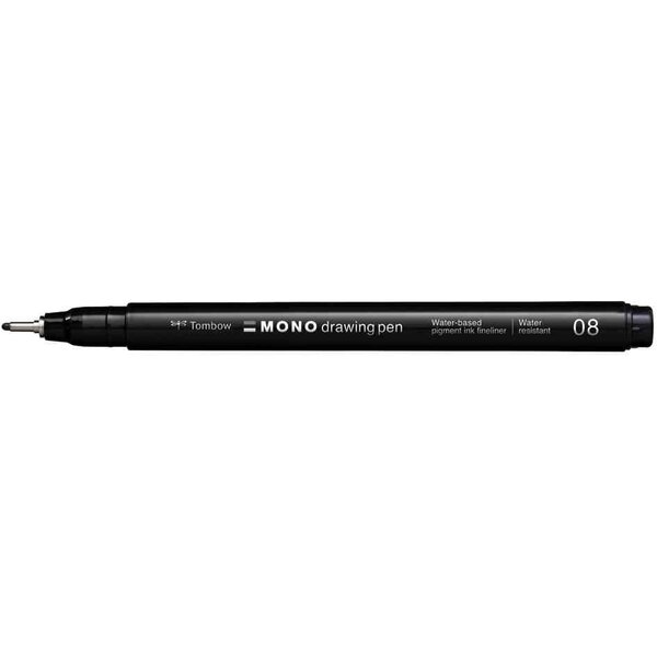 Feutre fin MONO drawing pen  largeur de tracé 08 TOMBOW