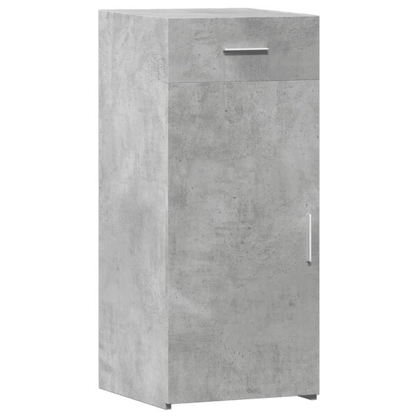 vidaXL Buffet gris béton 40x42 5x93 cm bois d'ingénierie
