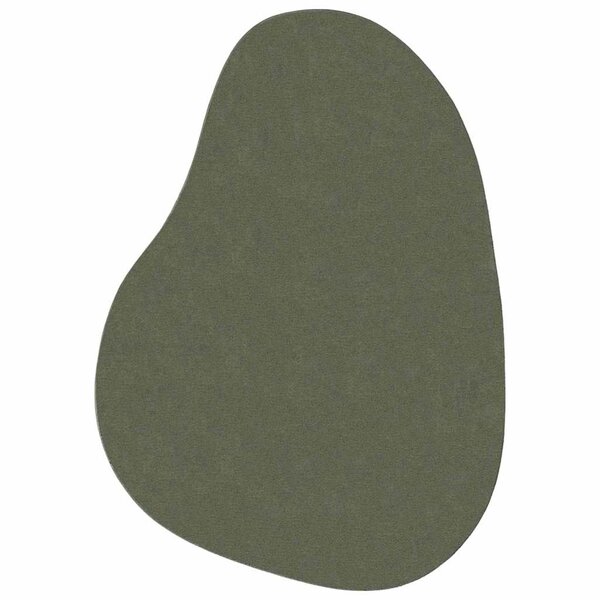 vidaXL Tapis Vert forêt 140 x 200 cm Polyester