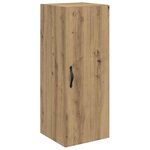 vidaXL Haut Armoire Chêne artisanal 34 5 x 34 x 90 cm