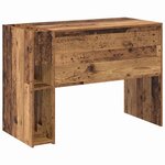 vidaXL Bureau Bois ancien 109 x 50 x 78 cm Bois d'ingénierie
