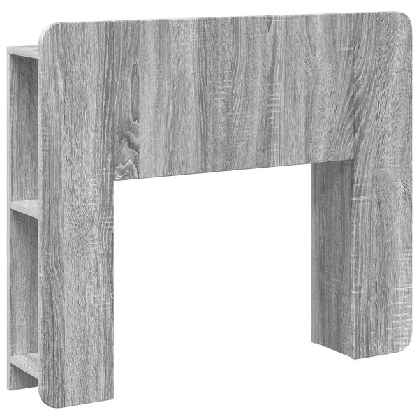 vidaXL Cabinet de Tête de Lit Sonoma gris Bois d'ingénierie