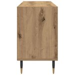 vidaXL Meuble TV Chêne artisanal 103 5 x 30 x 50 cm Bois d'ingénierie
