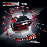 Einhell perceuse à percussion sans fil te-cd 18 li-i bl 2x2 ah 18 v