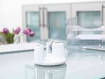 Dévidoir de table easy cut compact, équipé, blanc tesa