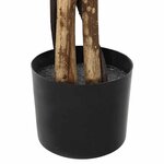 vidaXL Plante artificielle ficus 788 feuilles 120 cm vert