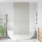 vidaXL Store enrouleur de douche avec cassette largeur du tissu 86 cm