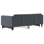 vidaXL Lit de jour avec gigogne et tiroirs sans matelas 100x200 cm