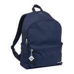 Sac à dos urbain Milan Serie 1918 22L - Poche avant + 2 poches latérales - Poignées réglables et rembourrées - Taille 41x30x18cm - Couleur Bleu foncé