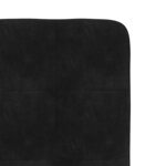 vidaXL Chaises à manger lot de 6 noir velours