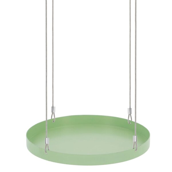 Esschert Design Plateau suspendu pour plantes Rond Vert L