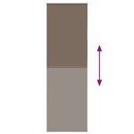 vidaXL Store enrouleur occultant café 65x210cm largeur du tissu 60 7cm