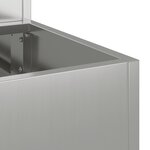 vidaXL Planteur de Jardin à 2 Niveaux   100 x 60 x 45 cm  en Acier Galvanisé