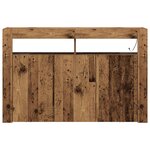 vidaXL Buffet Bois ancien Bois reconstitué 116 x 30 x 75 cm Buffet