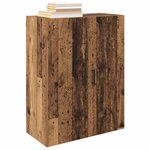 vidaXL Armoire Murale 2 Pièces Bois ancien 69 5 x 34 x 90 cm