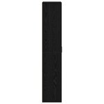 vidaXL Buffet Chêne Noir 80x35x180 cm Bois d'ingénierie
