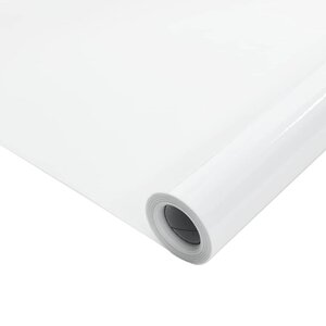 vidaXL Film de fenêtre statique Blanc dépoli 60 x 500 cm PVC