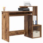 vidaXL Bureau Bois Ancien 106 x 41 x 88.5 cm Bois d'ingénierie