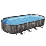 Bestway Ensemble de piscine ovale 7 32x3 66x1 22 m