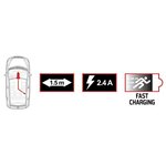 Chargeur allume cigare pour Nintendo Switch Subsonic