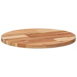 vidaXL Dessus de table rond Ø40x2 cm bois massif d'acacia