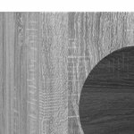 vidaXL Buffet Gris Sonoma 40 x 35 x 100.5 cm Bois d'ingénierie