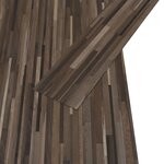 vidaXL Dalles de plancher PVC autoadhésif 5 21 m² 2 mm marron rayé