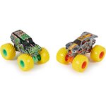 Spin Master 6064128 - Monster Jam - Pack de deux véhicules DIE CAST 1:64