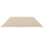 vidaXL Lattes de rechange pour sommier avec 48 lattes  2 pièces  80 x 200 cm