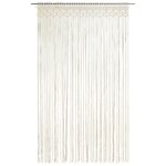 vidaXL Rideau en macramé 140x240 cm Coton
