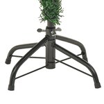 vidaXL Sapin de Noël pré-éclairé et pommes de pin vert 150cm PVC et PE