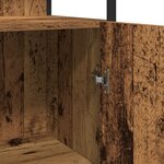 vidaXL Ensemble de meubles de salle de bain 3 pièces Bois ancien en bois d'ingénierie