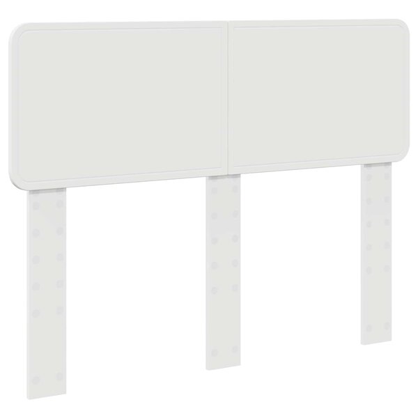 vidaXL Tête de lit Blanc 135 cm Bois d'ingénierie