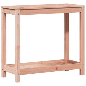 vidaXL Table de rempotage et étagère 82 5x35x75cm bois massif douglas