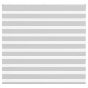 vidaXL Store zèbre gris clair largeur du tissu 160 9 cm polyester