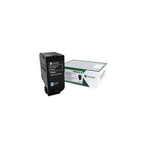 Lexmark toner cyan 75b20c0