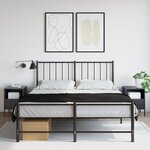 vidaXL Tables de chevet 2 Pièces anthracite 36x39x50 5 cm