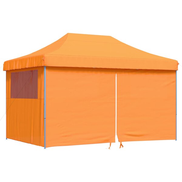 vidaXL Tente de fête 292 x 440 x 315 cm Orange Tissu Oxford