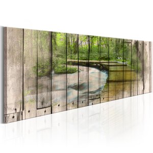 Tableau -  the river of memories l x h en cm 120x40
