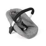 Bayer Chic 2000 712-76 - Siège auto pour poupée avec adaptateur Jeans gris