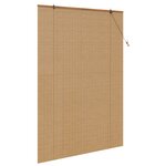 vidaXL Stores et Occultants Marron Clair 140 x 220 cm Bambou