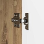 vidaXL Meuble TV Chêne artisanal 150 x 31 x 52 cm Bois d'ingénierie
