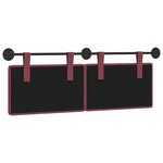 vidaXL Tête de lit suspendue Tissu