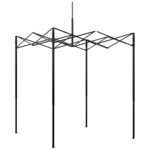 vidaXL Serre avec toit Vert 200 x 200 x 300 cm Acier