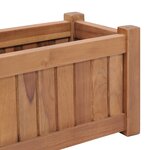 vidaXL Lit surélevé 50x25x25 cm Bois de teck solide