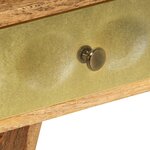 vidaXL Table basse Bois de manguier massif 90 x 50 x 40 cm